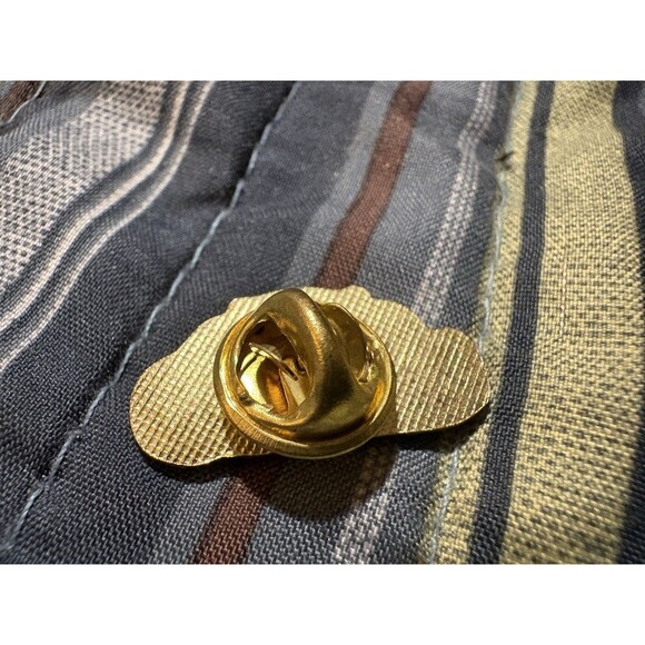 Texas Lone Star Beer Logo Enamel Surrounded with Armadillos Pin Lapel Pinback - Picture 6 of 7